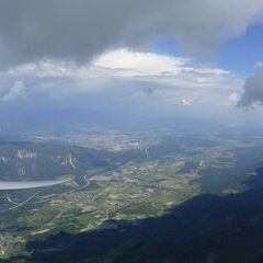 Flugwegposition um 12:28:18: Aufgenommen in der Nähe von Municipality of Kranjska Gora, Slowenien in 2110 Meter